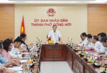 Sở VH-TT phối hợp với UBND TP.Đồng Hới tổ chức giao ban công tác văn hóa, gia đình và thể thao 6 tháng đầu năm 2024.
